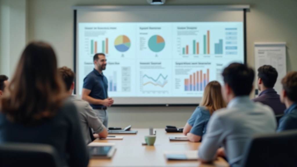 Personal finance instructor demonstrating cash flow management techniques in training session